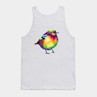 Bird of WPAP pop art Tank Top